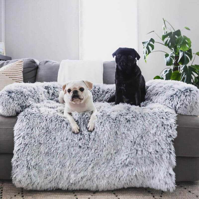 MrFluffyFriend™ - Fluffy sofatrekk for hunder og katter