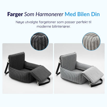 MrFluffyFriend - Trygt bilsete for hund