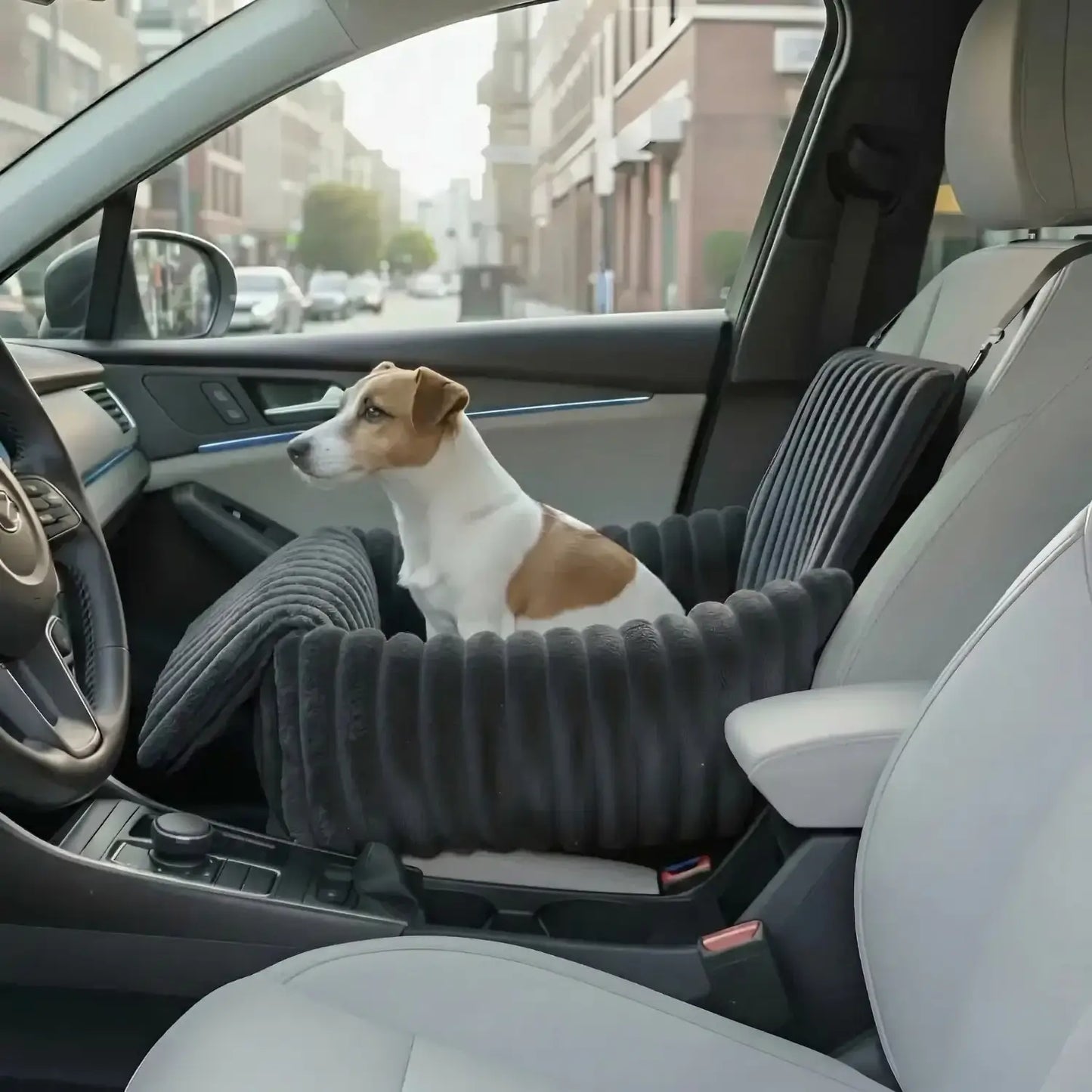 MrFluffyFriend - Trygt bilsete for hund