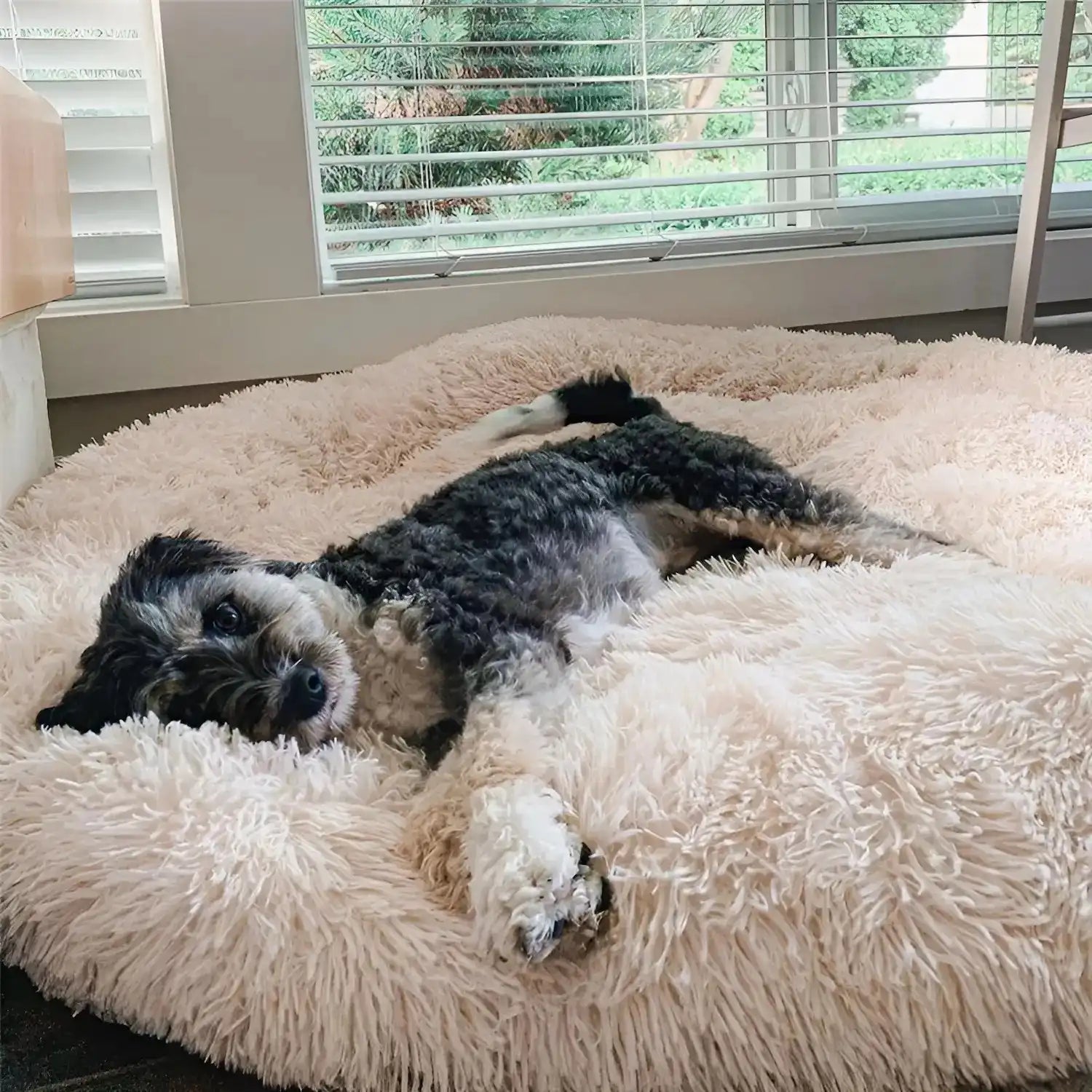 MrFluffyFriend™ - Stresslindrende og vaskbar hundeseng