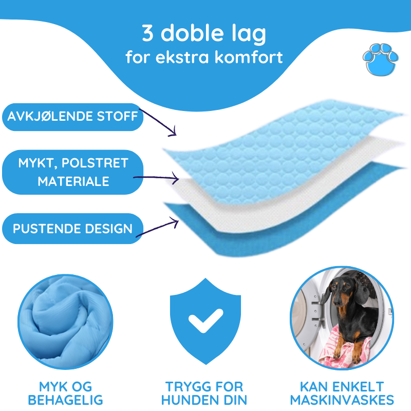 Den beste kjølematten for hunder - MrFluffyFriend™