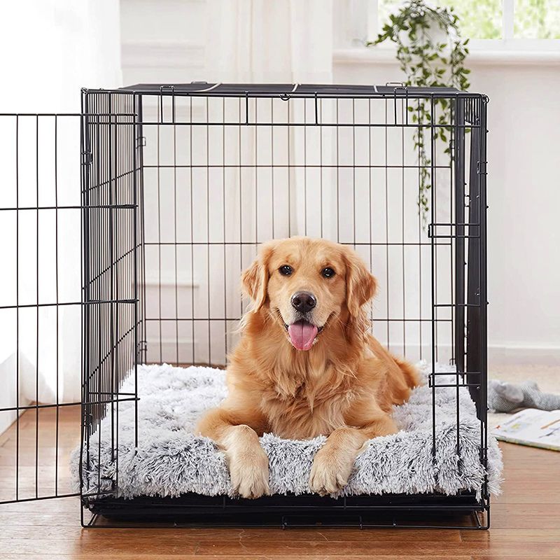 Ortopedisk Fluffy Hundeseng – Beroligende, Ekstra Myk og Leddvennlig